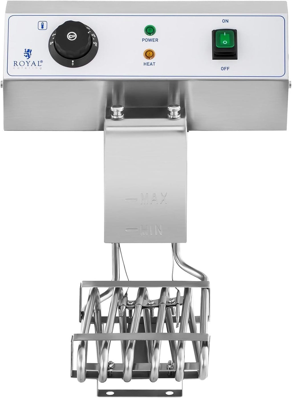 10L Electric Deep Fat Fryer 3000W Stainless Steel With Drain Tap