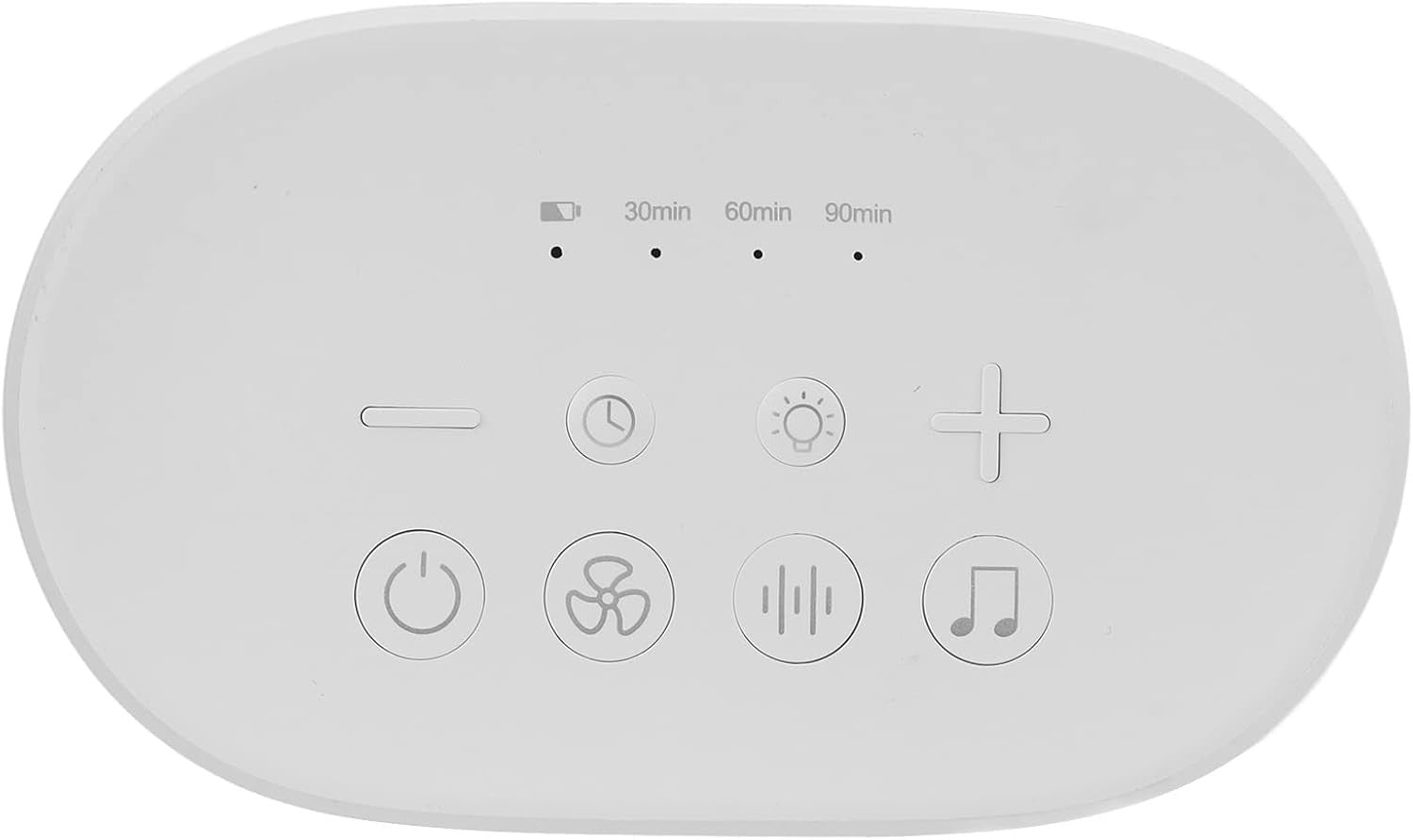 Portable White Noise Machine, 26 Soothing Sounds & Night Light