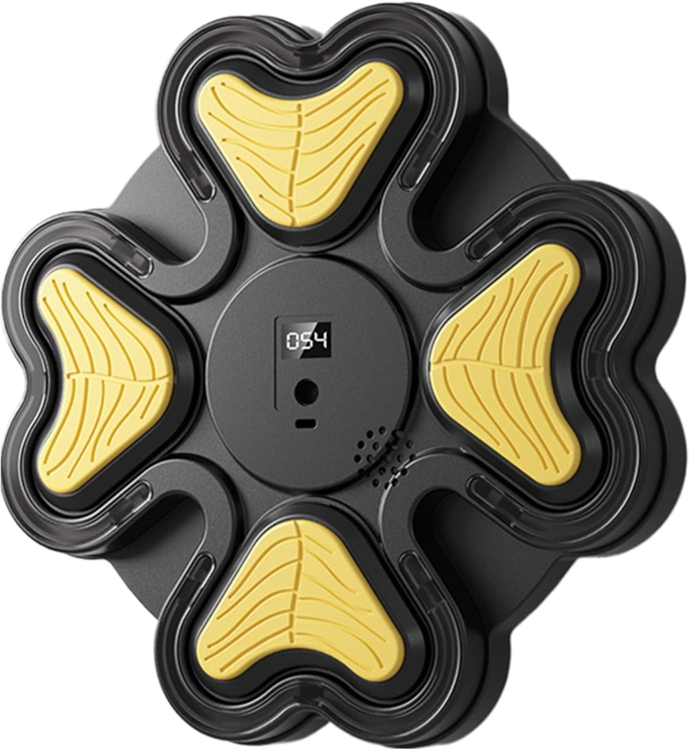 Wall Boxing Machine Black Yellow Punch Trainer Home Gym Reaction Target