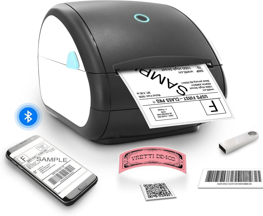 4x6 Bluetooth Thermal Label Printer Shipping Postage