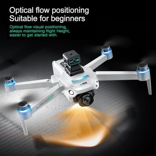 GPS Drone 4K for Adults, 60 Min Flight, 3 Batteries, Obstacle Avoidance