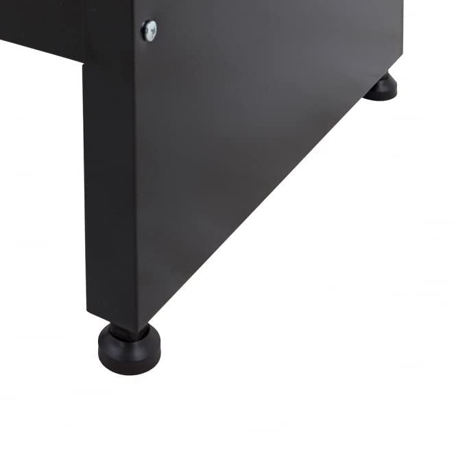 170cm Garage Workbench with Tool Panel Heavy Duty Wood Top Cupboards & Drawer