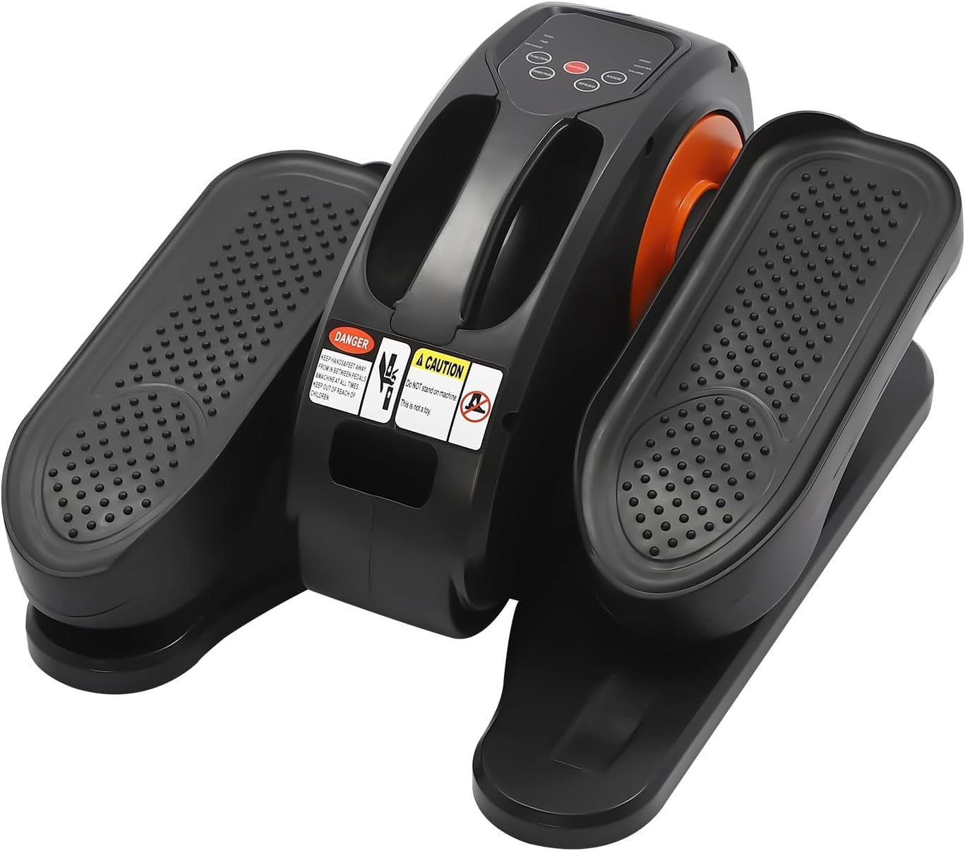 Under Desk Elliptical Pedal Exerciser Quiet Electric Seated Leg Trainer Remote