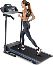 Folding Electric Treadmill 6 mph Home Cardio Fitness Bluetooth App