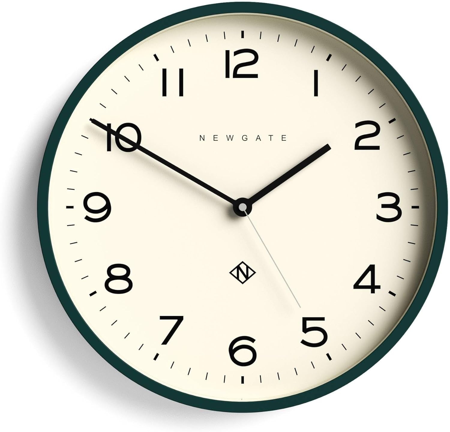 Modern Large Round Wall Clock 37cm | Quiet Battery Operated | Kitchen Office