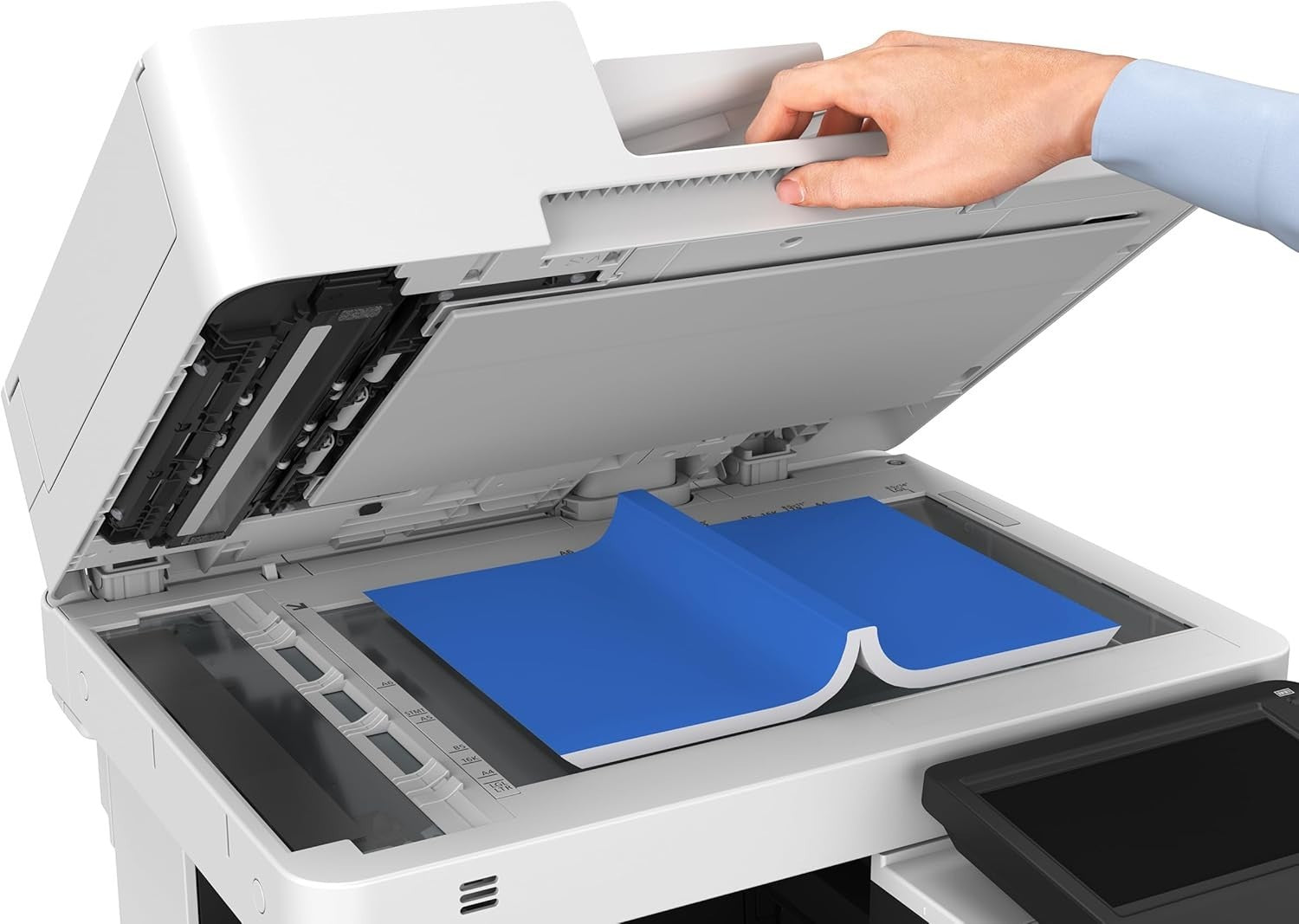 Wireless Colour All-in-One Laser Printer 38ppm A4 Copy Scan Fax White