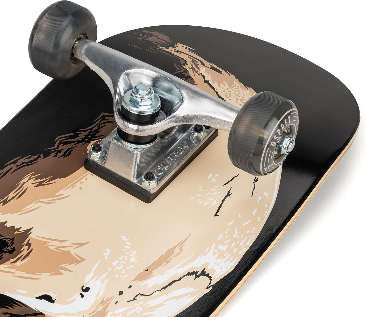 31" Double Kick Skateboard Adult Youth Maple Deck 50mm Wheels ABEC 7 Grip Tape