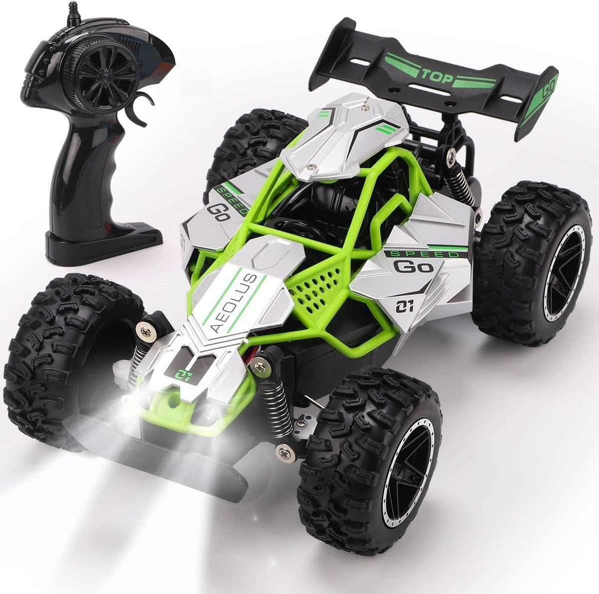 1:18 Scale High Speed Off-Road RC Car 2.4GHz Remote Control Toy for Kids