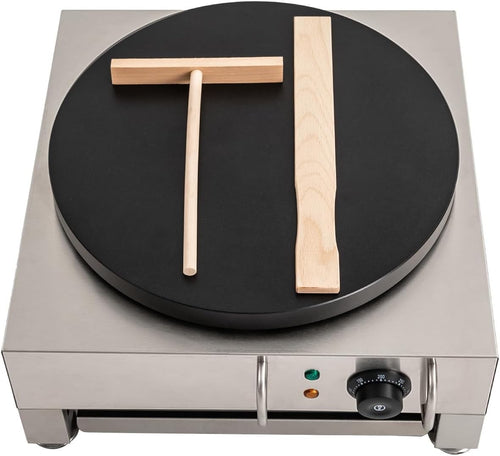 16" 2.8KW Electric Crepe Maker Non-Stick Commercial Pancake Griddle