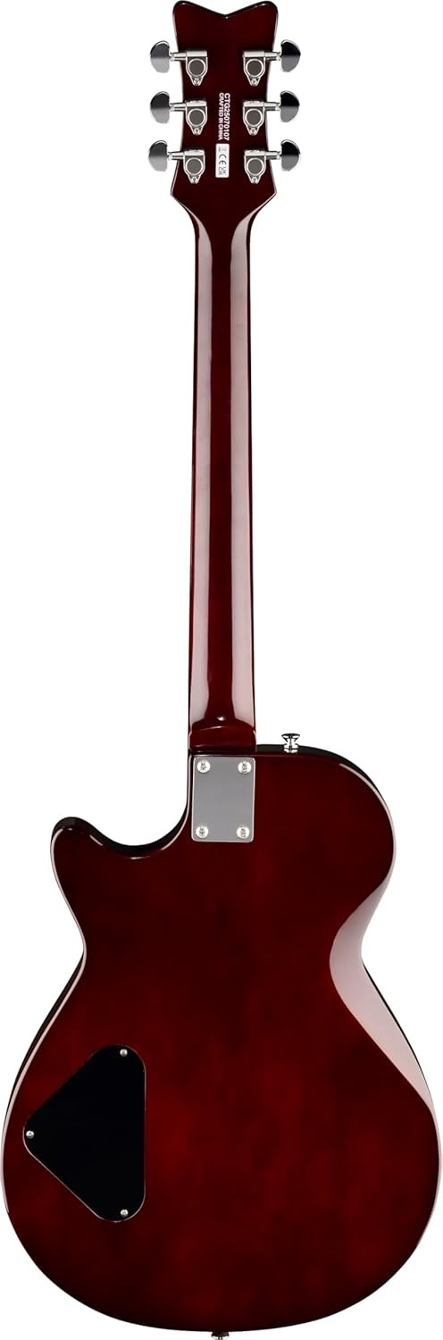 Electric Guitar HH Poplar Body Laurel Fingerboard Duo Tone Burst