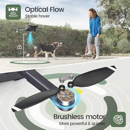 4K GPS Drone w/ Brushless Motor Auto Return Follow Me 46Min Flight Foldable