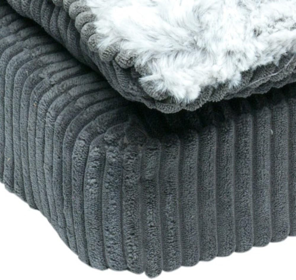 Medium Memory Foam Dog Bed Washable Luxury Cushion