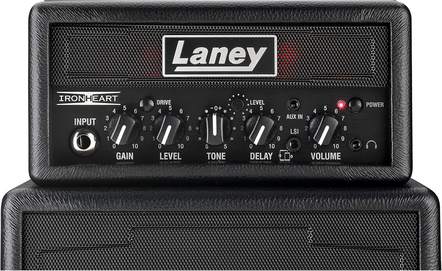 MINISTACK-IRON 6W Battery-Powered Guitar Amp Compact Mini Stack Clean/Drive