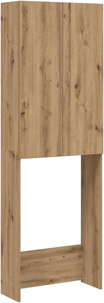 Washing Machine Storage Cabinet Tall Laundry Bathroom Cupboard Over Appliance