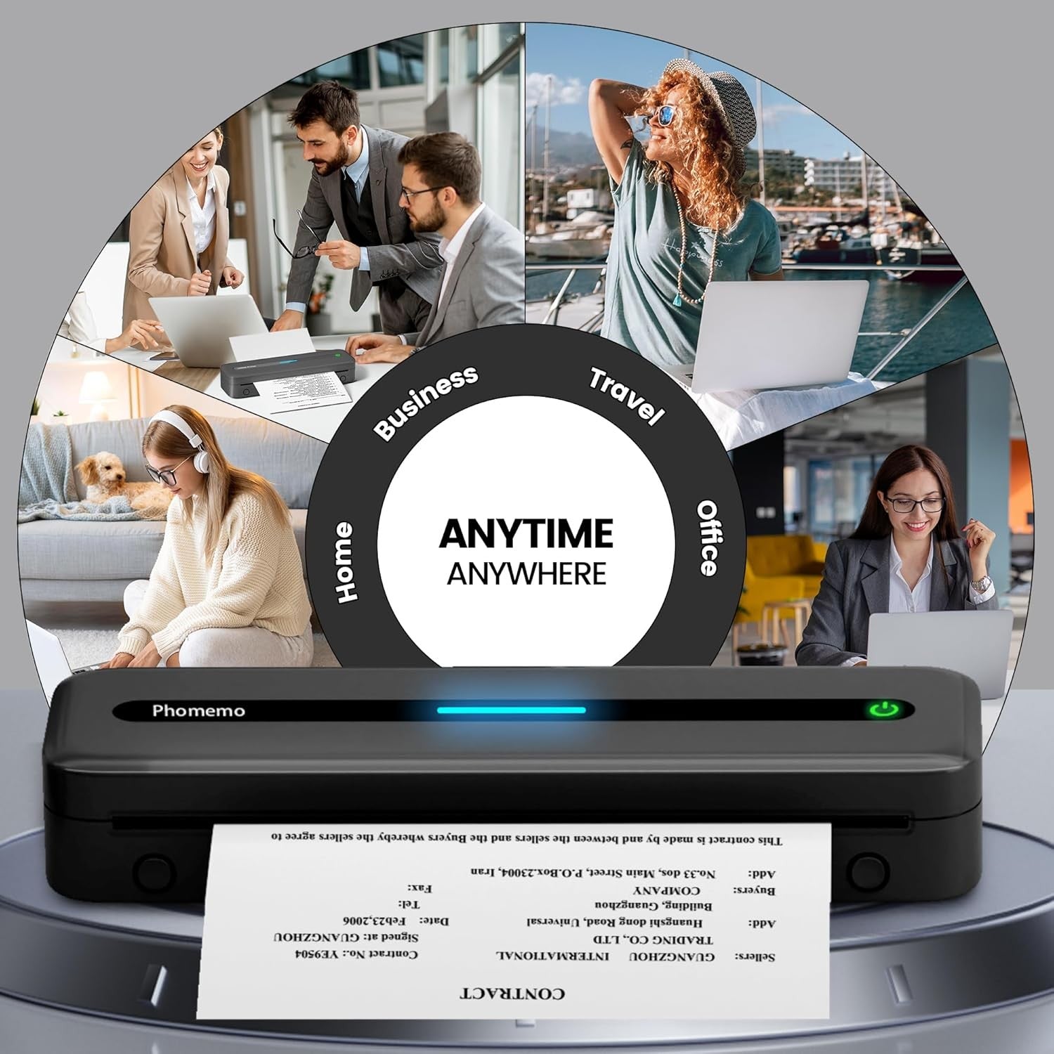 Portable A4 Thermal Printer Bluetooth Mobile Printer – Phomemo M832