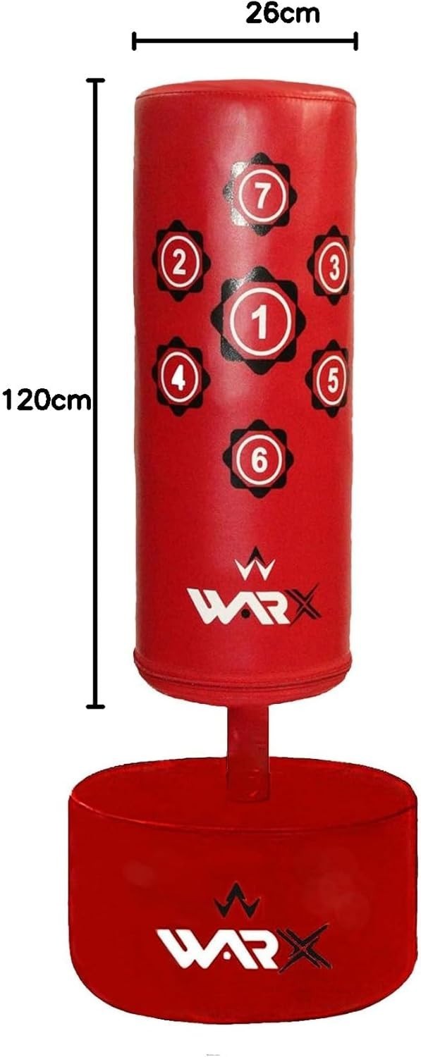 Junior Boxing Punch Bag Set 3ft–4ft Free Standing Kids Training Kit