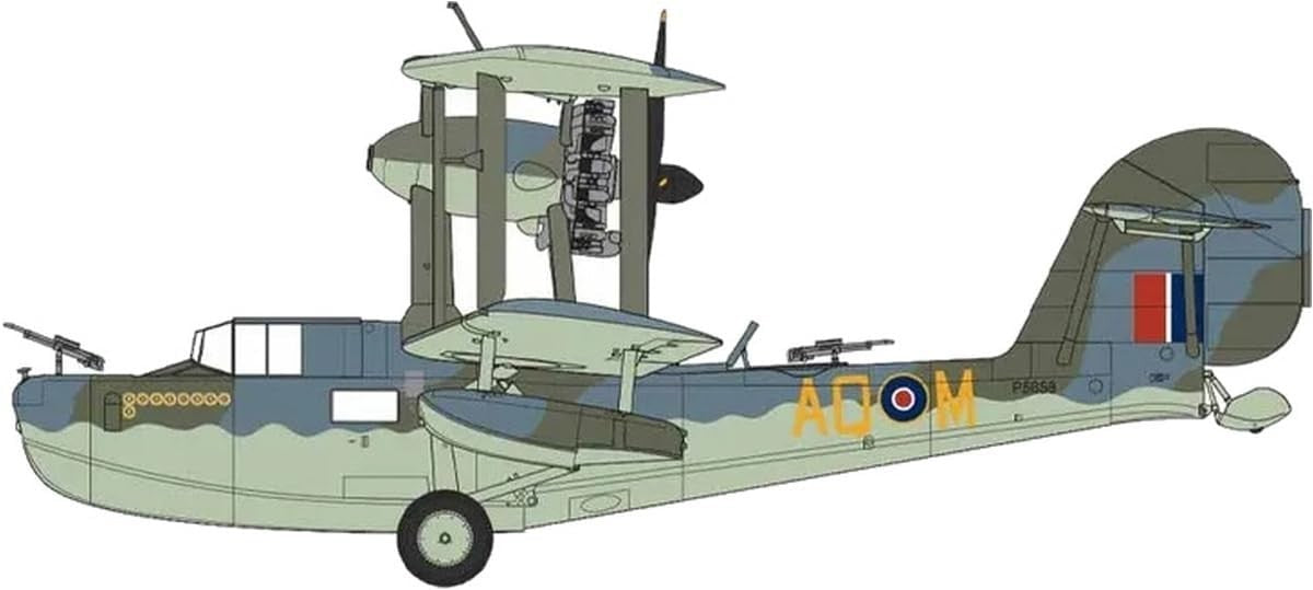 1:48 Scale Supermarine Walrus Model Kit | RAF Rescue Aircraft DIY Set