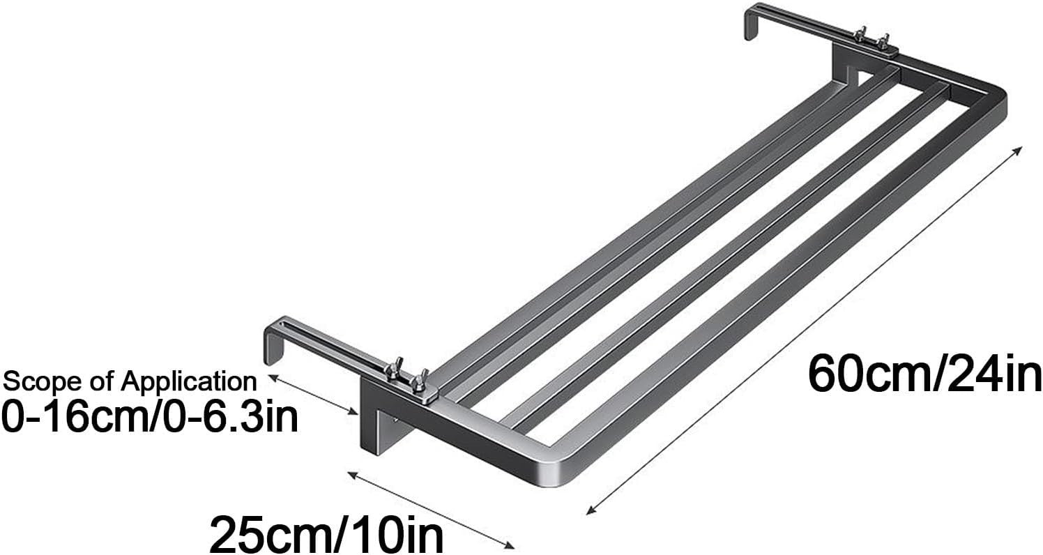 Adjustable Clothes Drying Rack for Oil Heater | Foldable Indoor Radiator Dryer