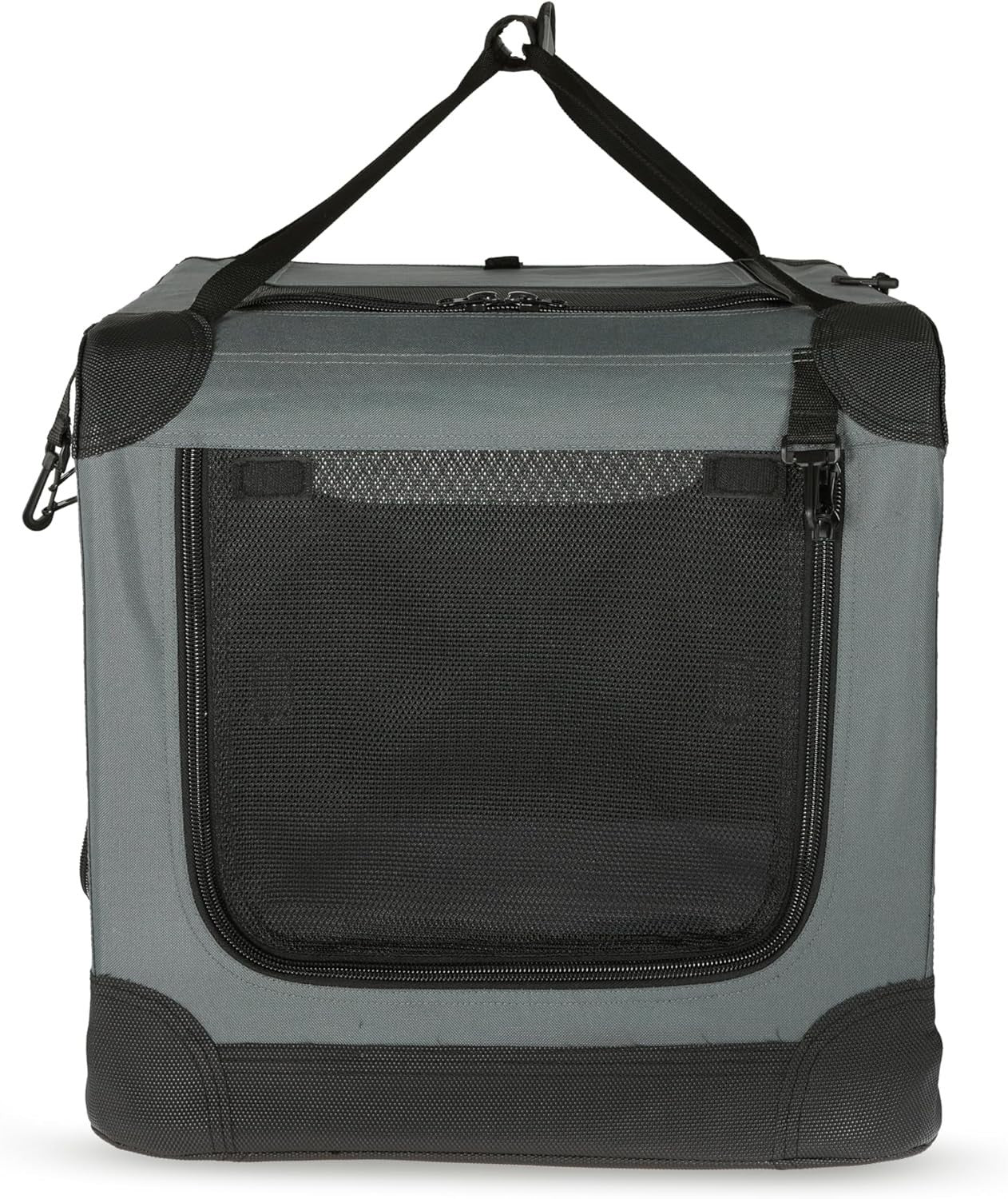 Soft Dog Cat Travel Crate Carrier Cage Folding Portable Kennel 66x46x46cm