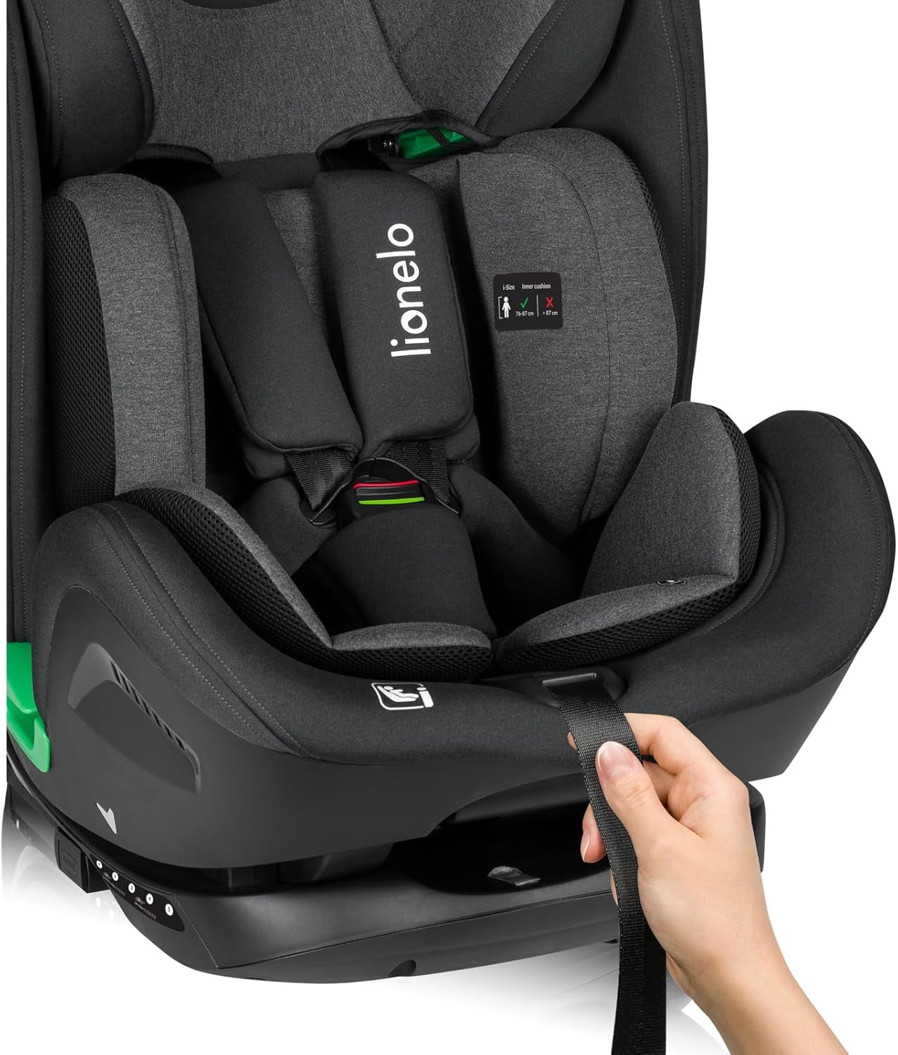 i-Size Child Car Seat 76–150cm ISOFIX Adjustable Headrest Side Protection