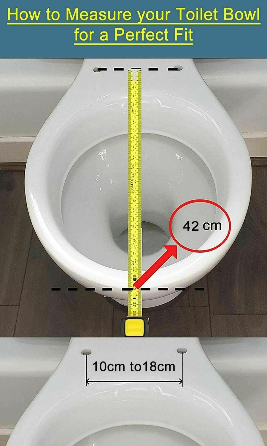 Oval Soft Close Toilet Seat White Quick Release Easy Install 42x36cm