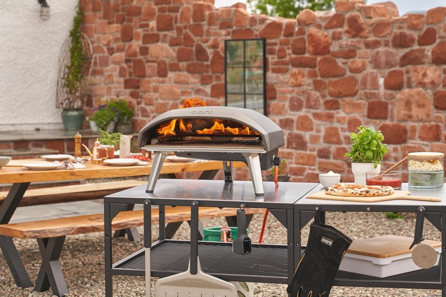 Ooni Koda 16 Gas Pizza Oven | Portable 16" Propane Stone Oven for Authentic
