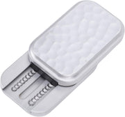 Handcrafted Stainless Push Card Fidget Slider Pocket Stress Relief Toy
