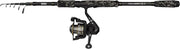 Telescopic Spinning Rod & Reel Combo 2.1m Carbon Lightweight Freshwater