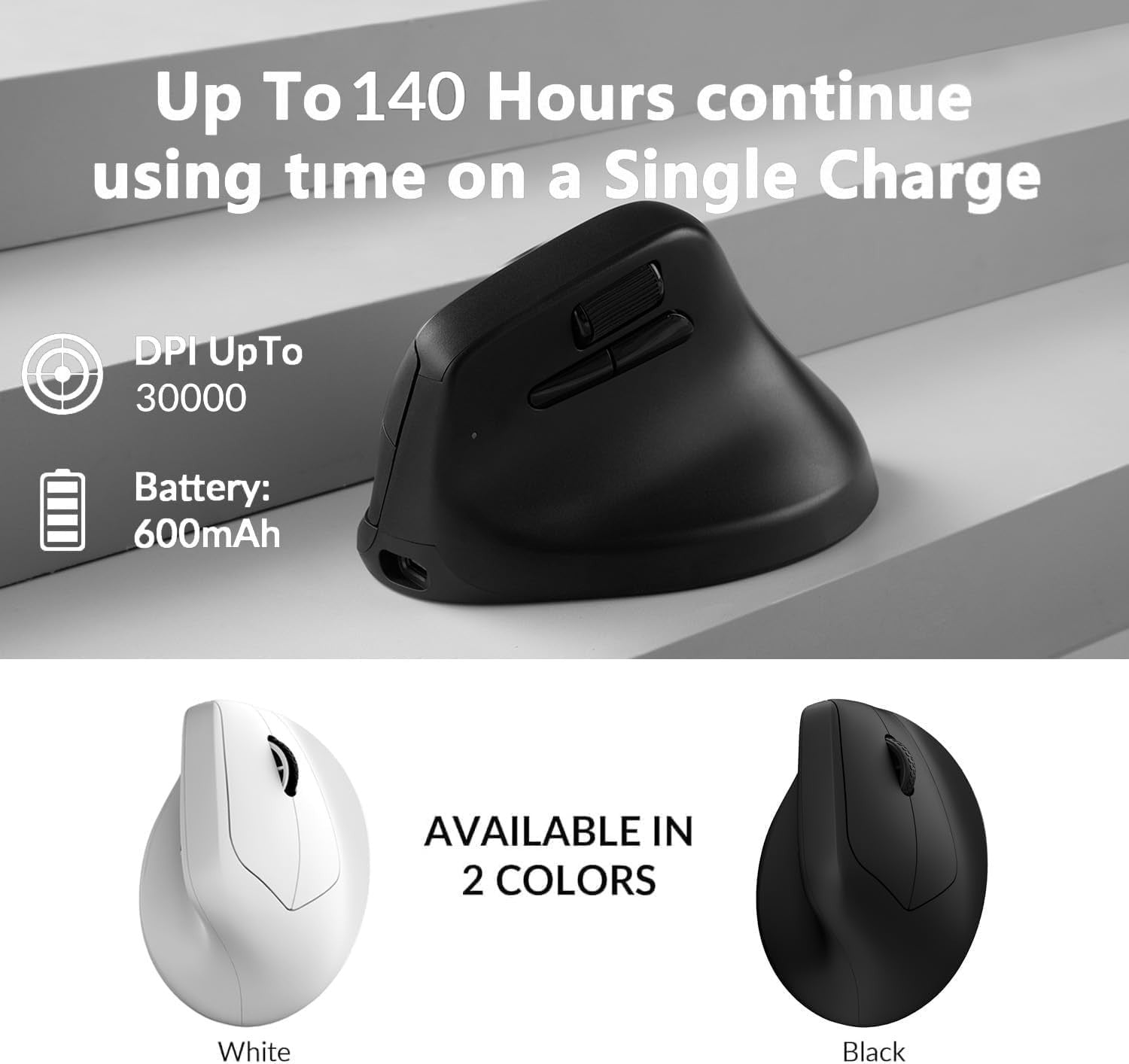Wireless Gaming Mouse 8000Hz 30K DPI Ultra Lightweight Tri-Mode