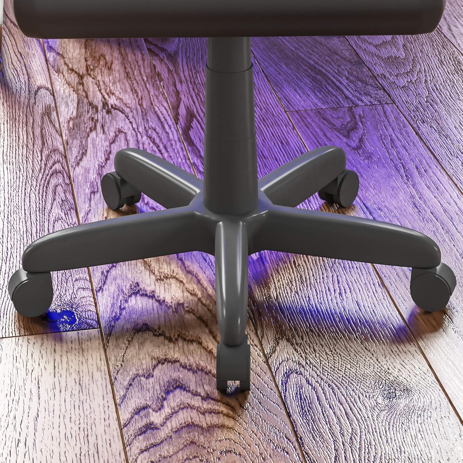 Gaming Office Chair Swivel PU Leather Executive Desk Chair Grey
