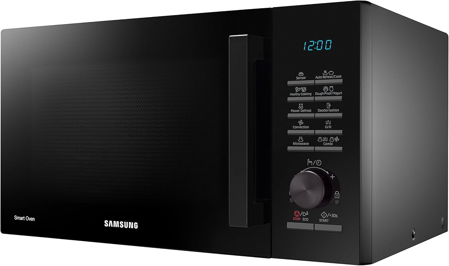 Black 28L Combination Microwave 900W SensorCook Grill