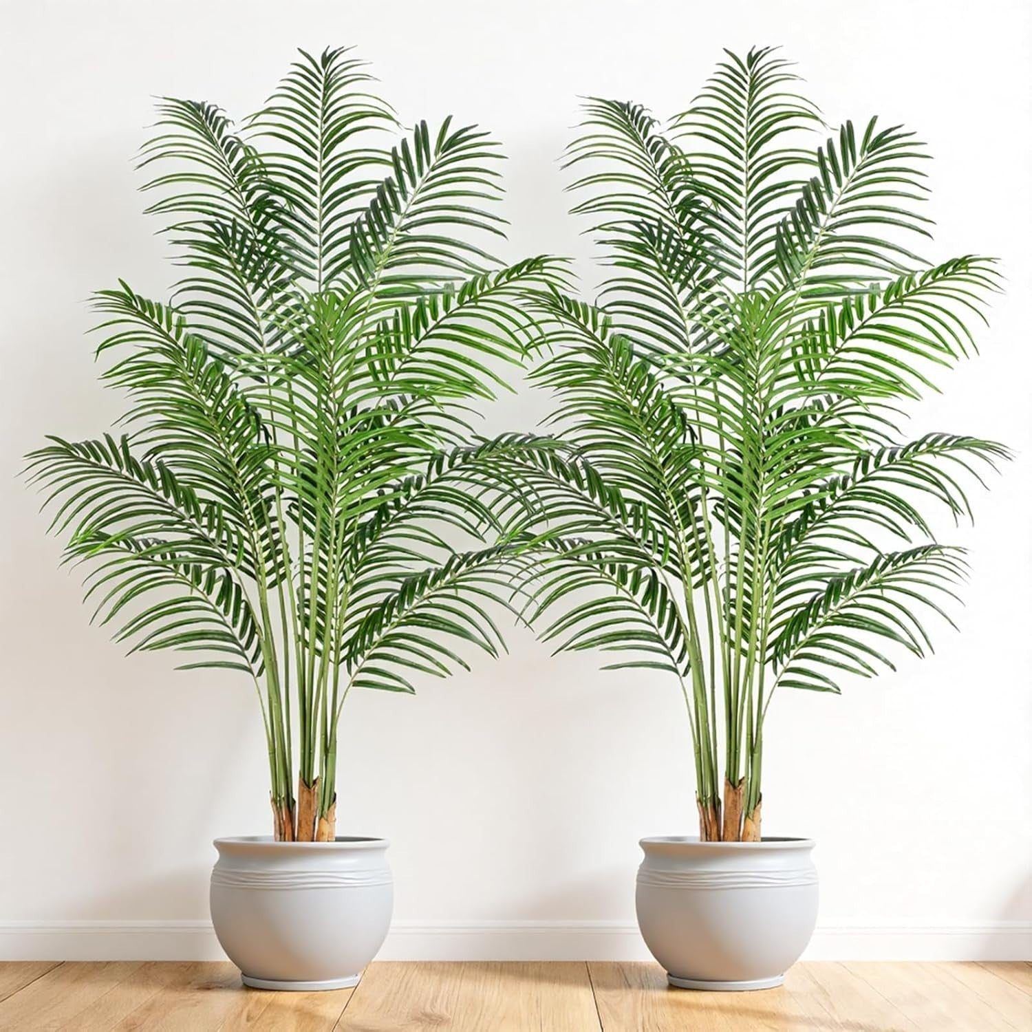 2pcs 180cm Artificial Palm Tree Faux Tropical Indoor Outdoor Home Decor Plant