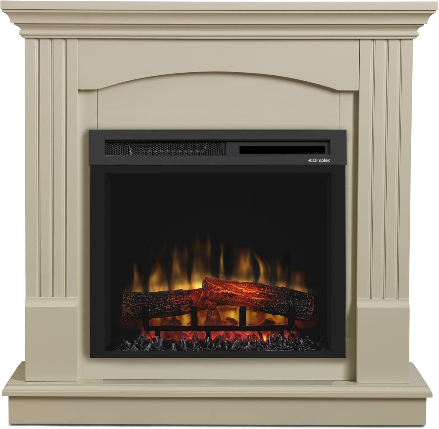 Freestanding 1.5kW Electric Fireplace Suite with Multicolor Flame & Remote