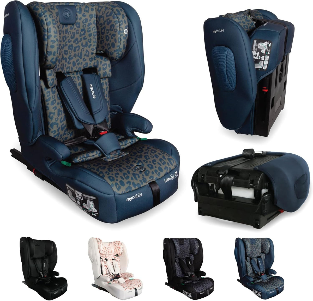 Toddler to Booster Car Seat ISOFIX Foldable 9–36kg Forward Facing