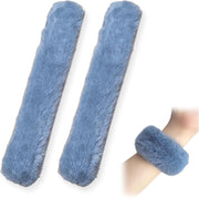 Snap Fidget Bracelet Anxiety Relief Sensory Hair Wrist Toy Blue