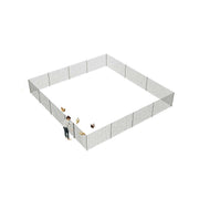 32m Extra High Chicken Fencing Poultry Netting w Door