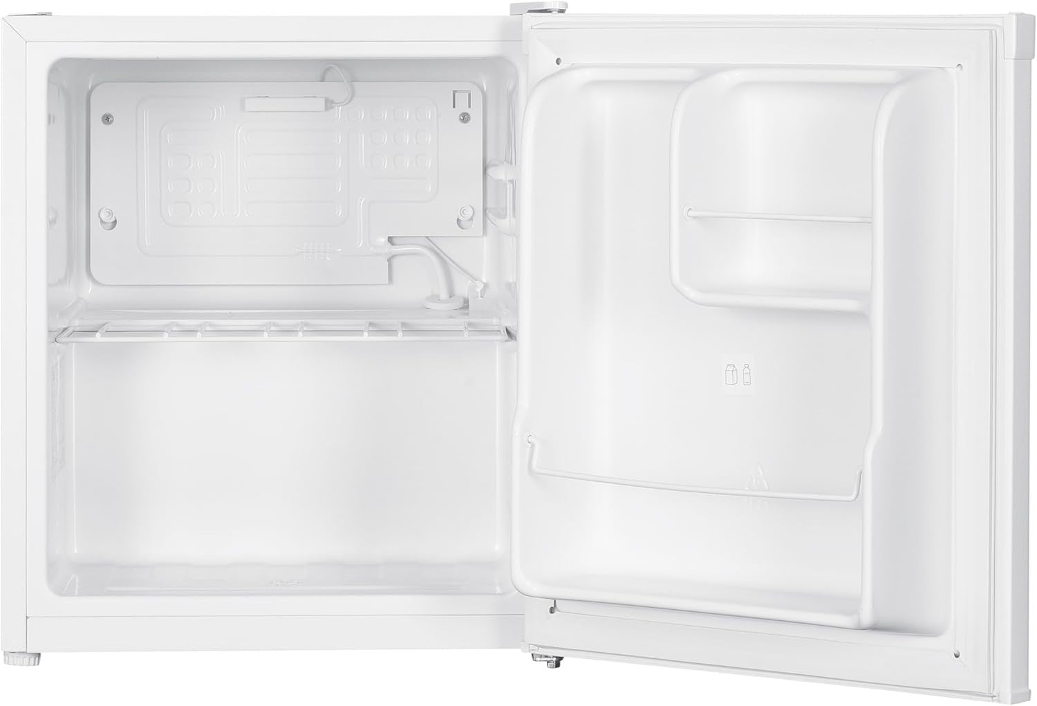 40L Mini Fridge Compact Quiet Freestanding Drinks Cooler White 39dB