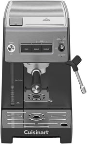 20 Bar Espresso Machine Steam Wand Cold Brew Feature Stainless Steel Black