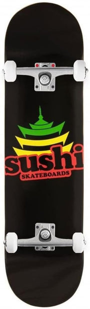 Pagoda Logo 8.125 Complete Skateboard Black Maple Street Deck