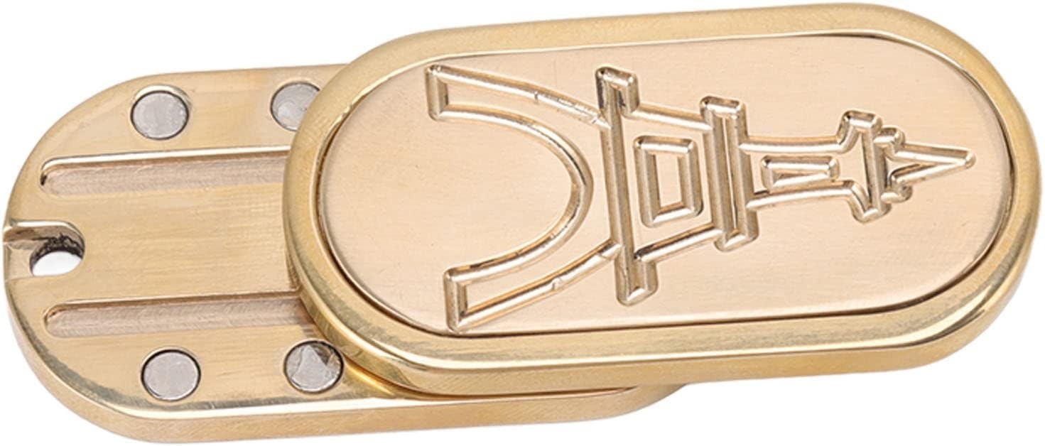 Copper Magnetic Fidget Slider Coin Stress Relief ADHD Pocket Toy