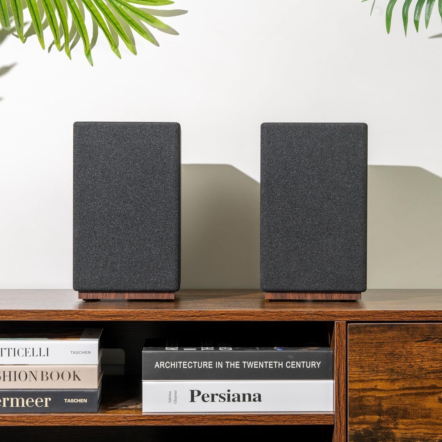 60W Bluetooth 5.3 Bookshelf Speakers HDMI ARC USB Optical Sub Out