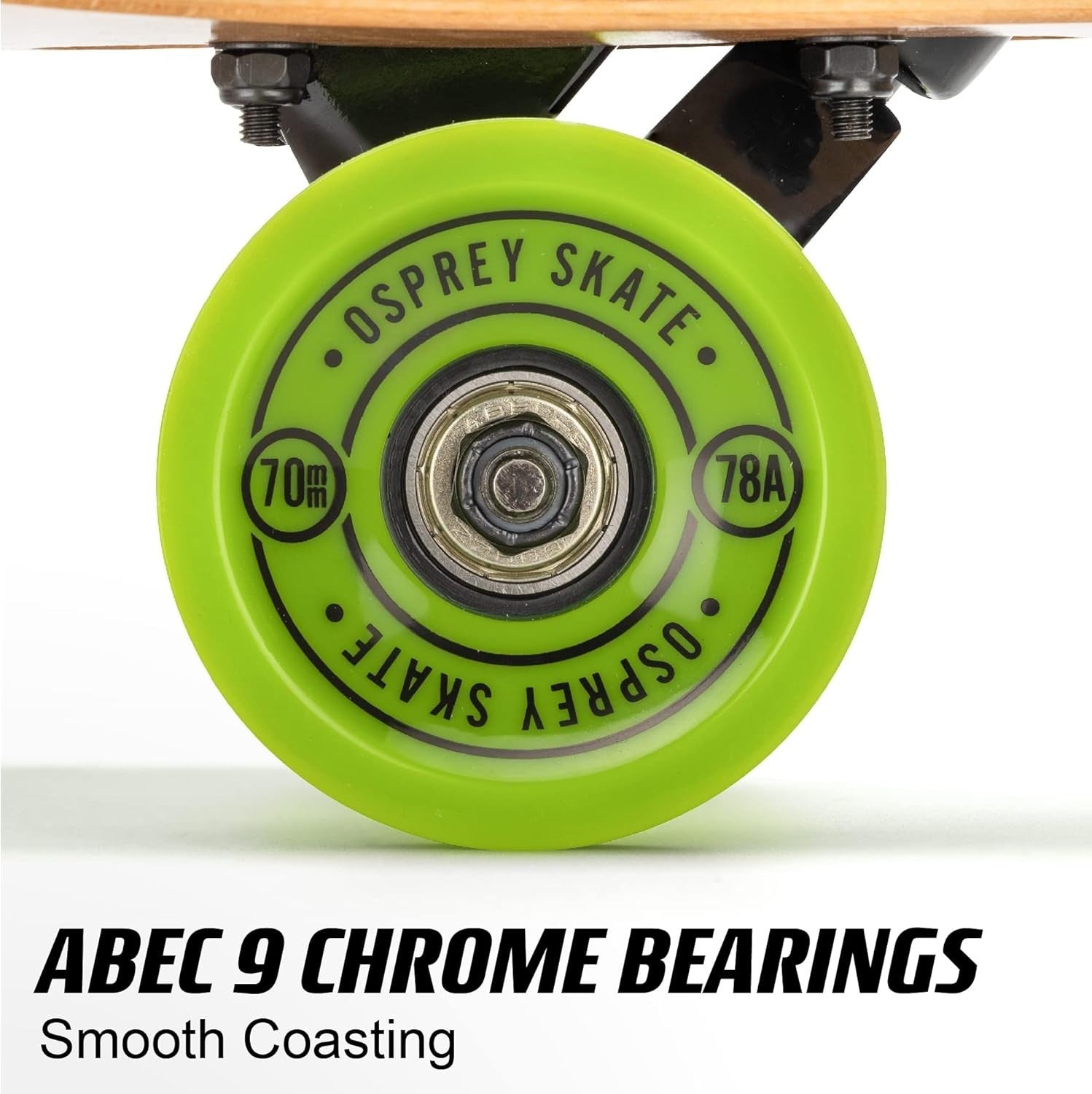 39" Longboard Skateboard Maple Deck Drop Through Cruiser for Adults Kids