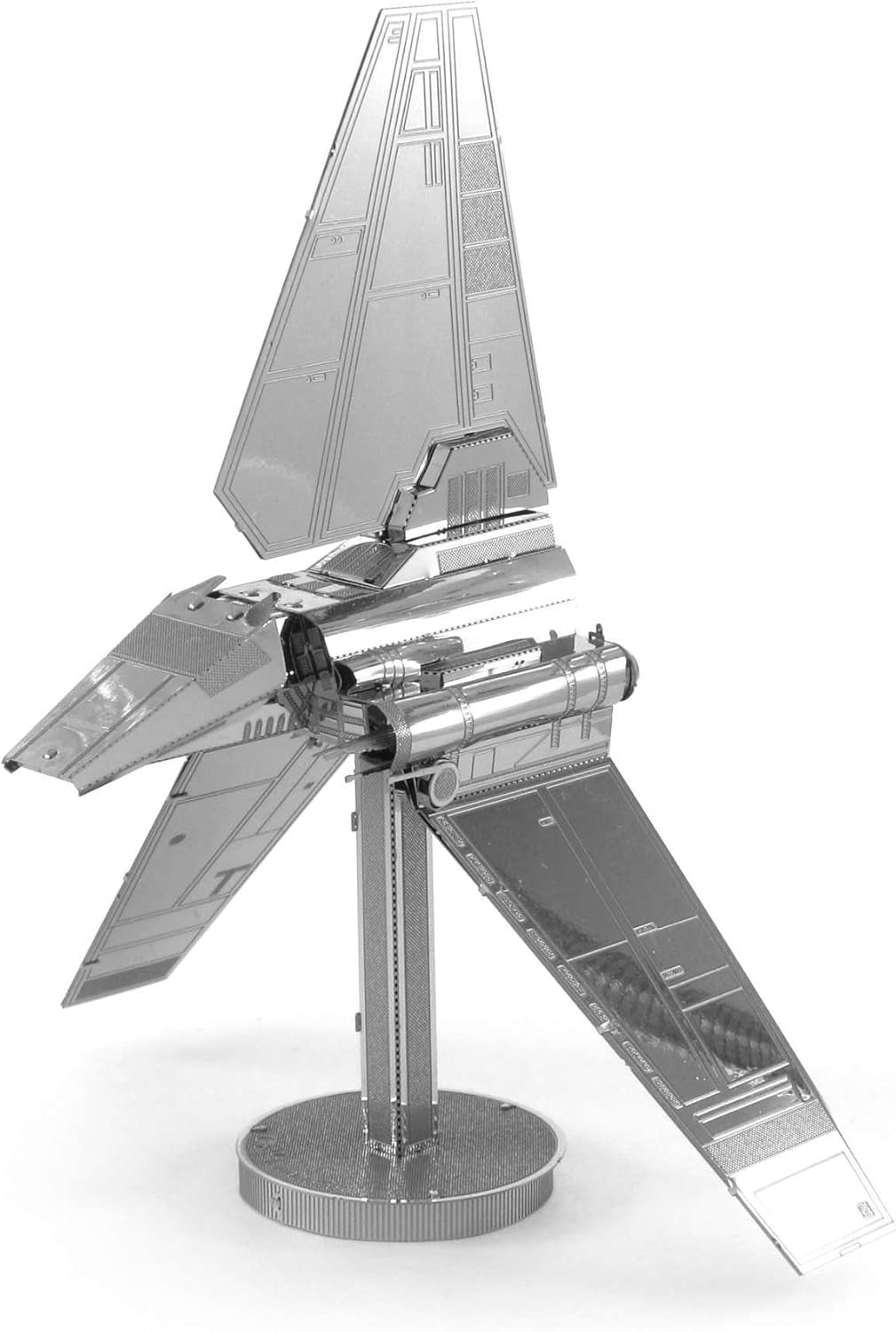 3D Metal Star Wars Imperial Shuttle Model Kit, No Glue, Easy Build