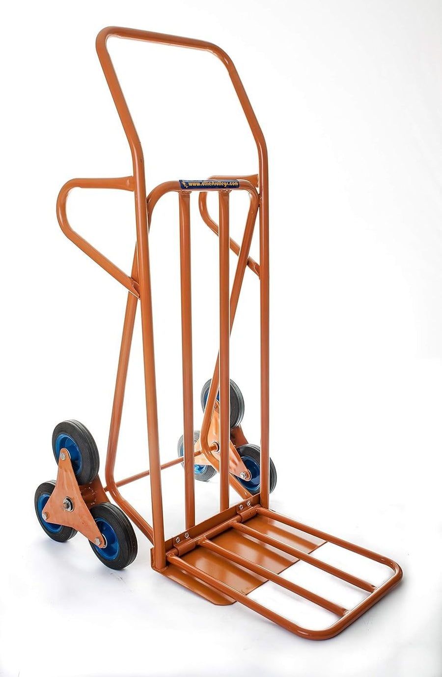 Heavy Duty Stair Climber Sack Truck 200kg Triple Wheel Extended Load Plate