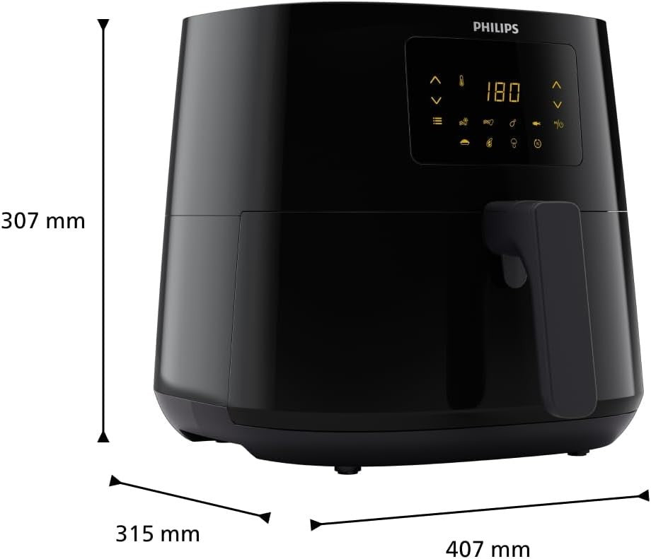 6.2L XL Air Fryer Digital Touch 14in1 Rapid Air 90% Less Fat 7 Preset