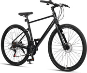 700C Road Bike Lightweight Aluminum Frame 21-Speed Dual Disc Brakes Cycle