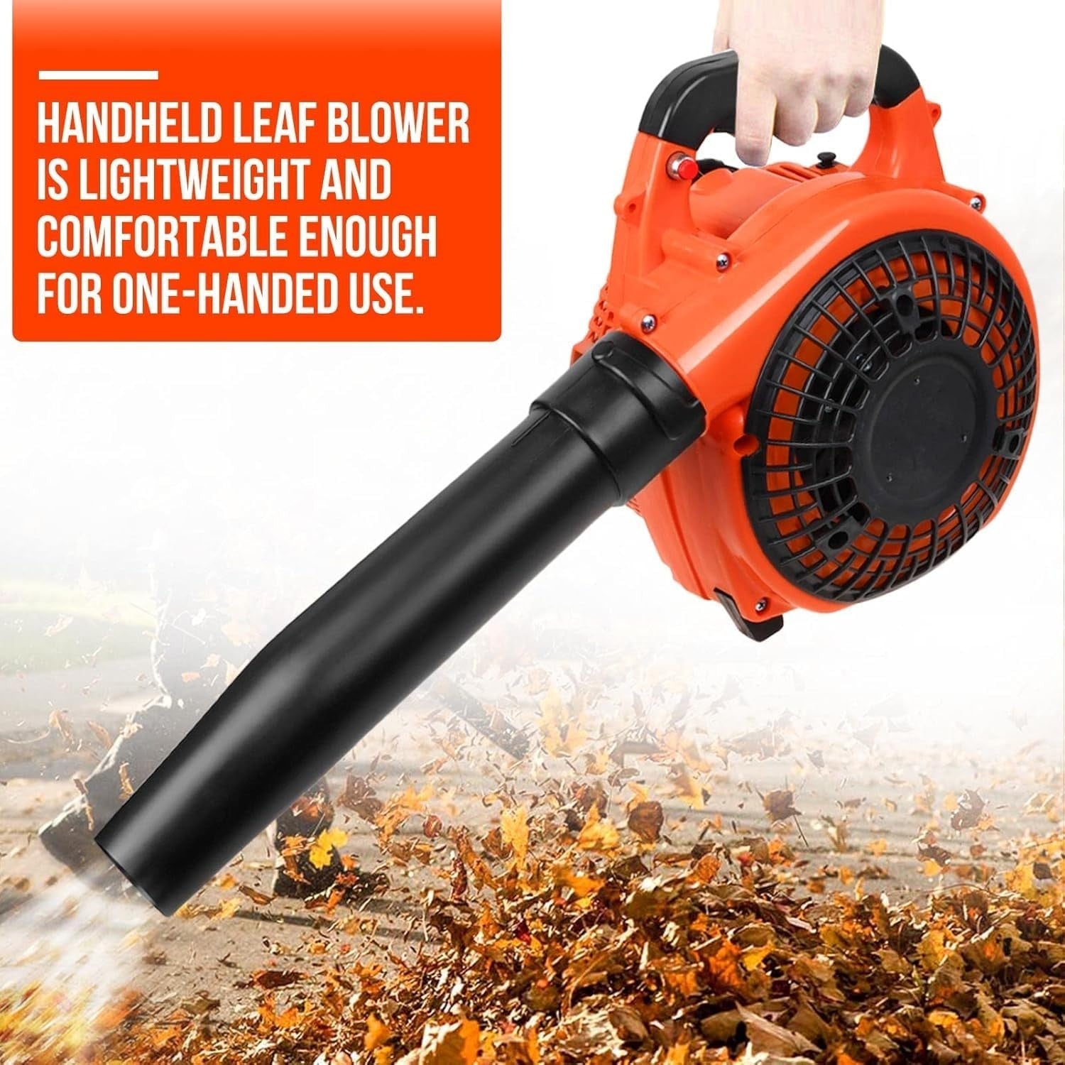26cc Petrol Leaf Blower High Power Handheld Garden Debris Snow Cleaner