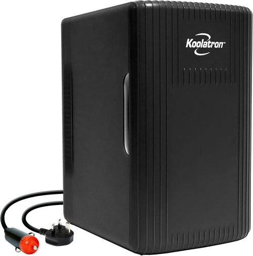 6L Mini Fridge Black Cooler & Warmer Portable 12V AC/DC Table Top