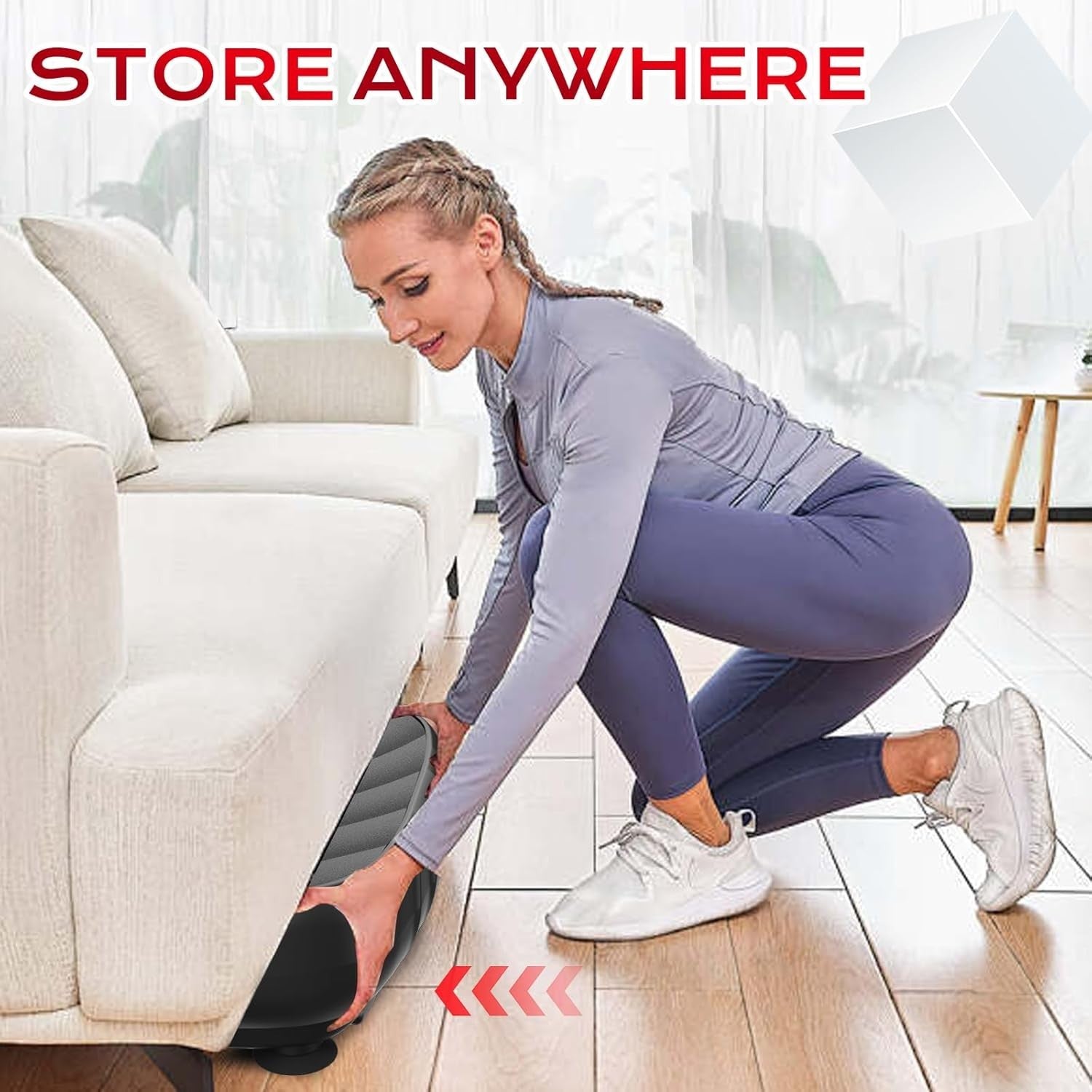 Vibration Plate Exercise Machine 99 Speeds Lymphatic Drainage