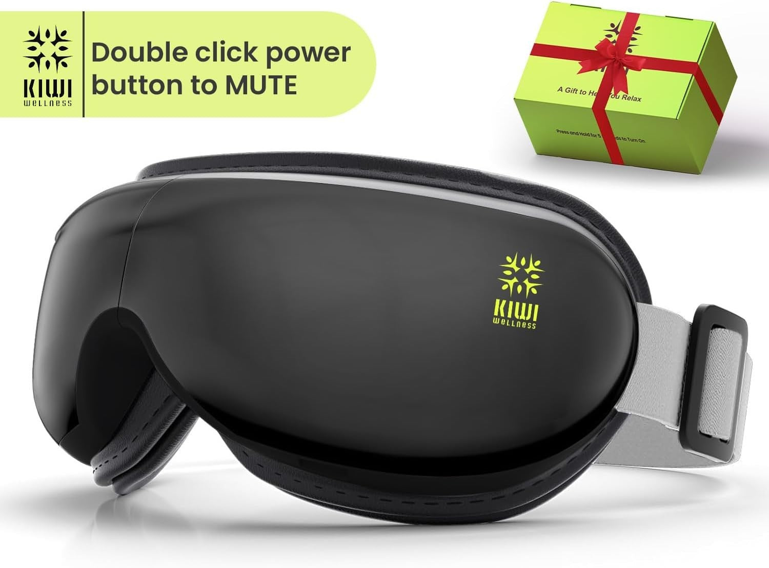 Heated Eye Massager Bluetooth Foldable Migraine Relief